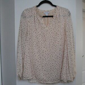 Carolina Belle tunic with sheer sleeves